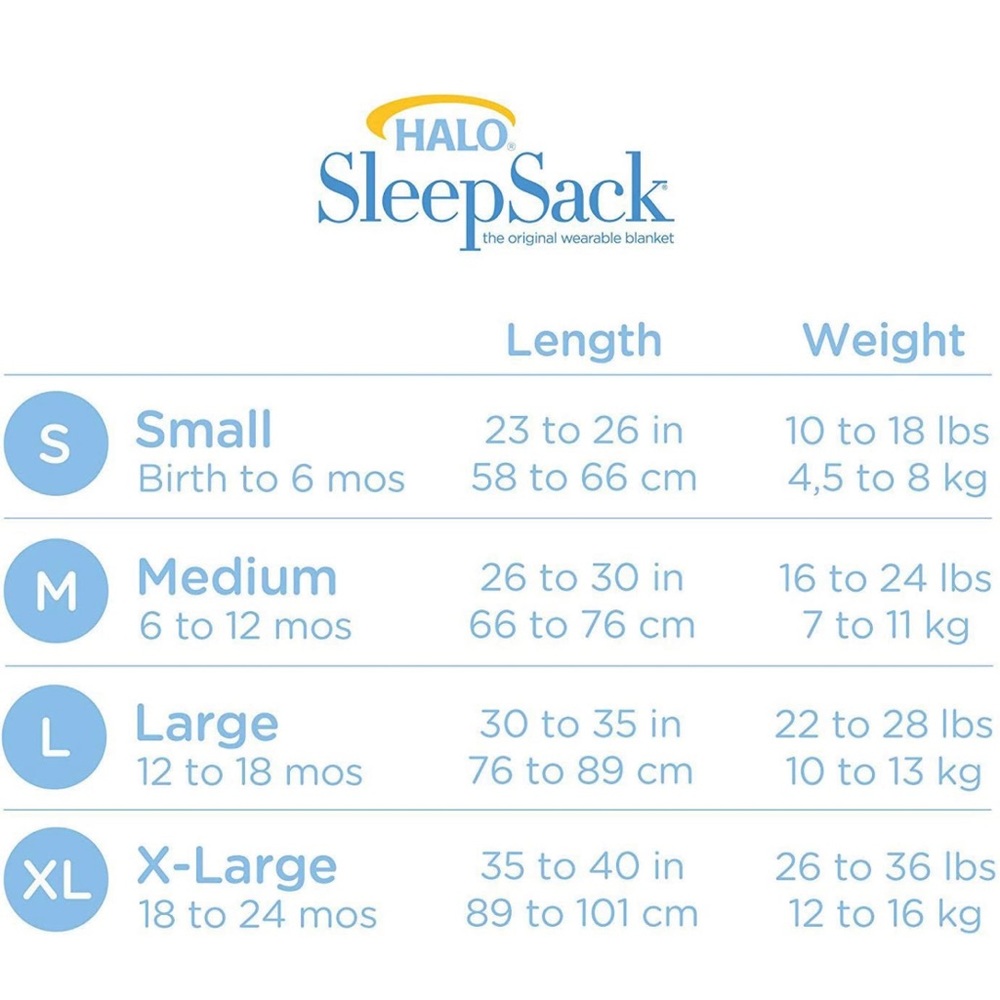 HALO Sleepsack Wearable Blanket -size small - Picture 4 of 4